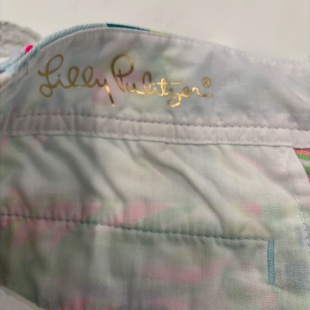 Lilly Pulitzer women’s size 6 tropical‎ print shorts. - Picture 5 of 8